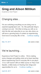 Mobile Screenshot of gregmillikan.com